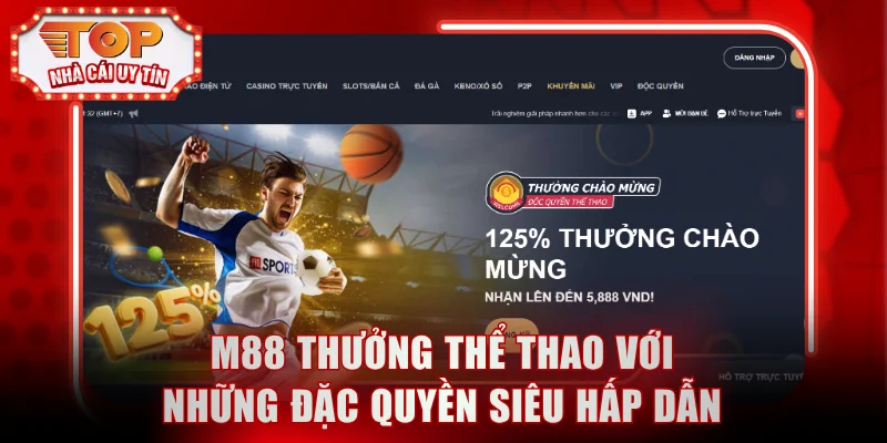 M88 Thưởng Thể Thao